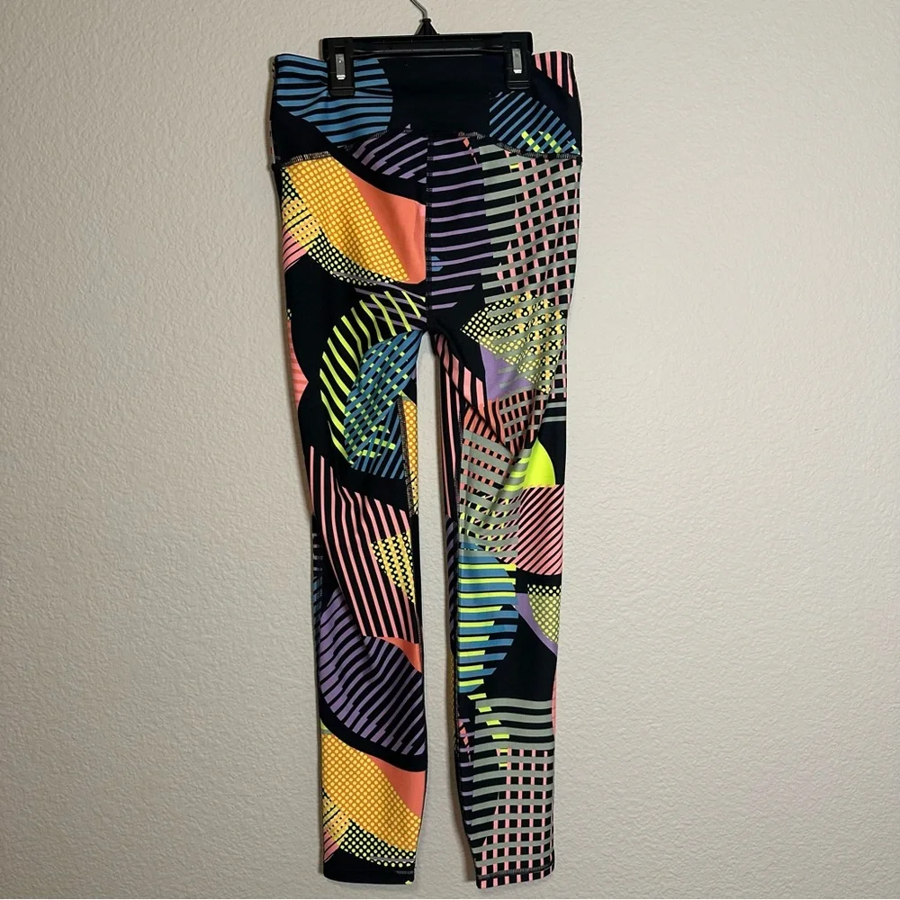 Under Armour Small multi-neon-color compression leggings - Picture 2 of 5